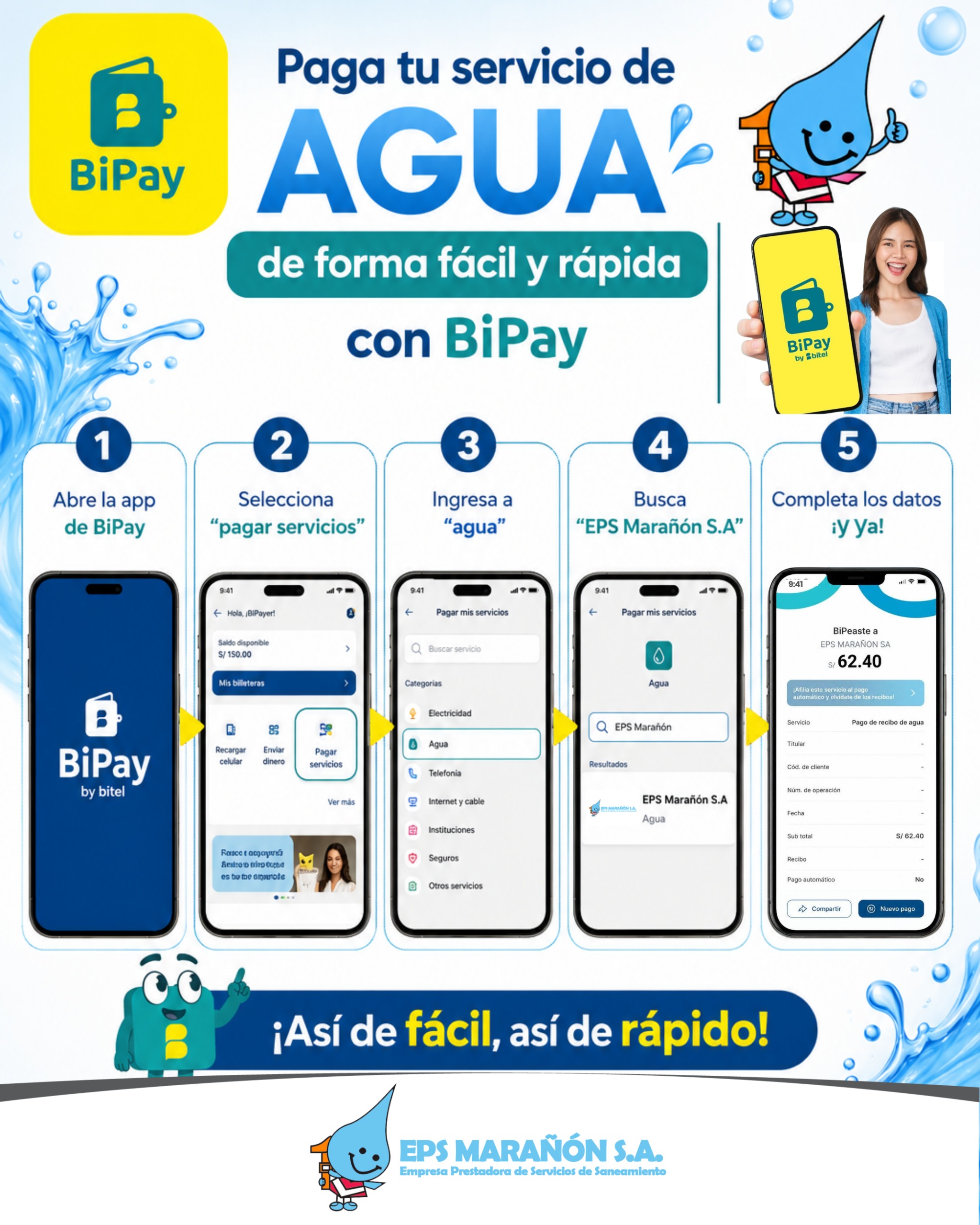 Paga tu servicio